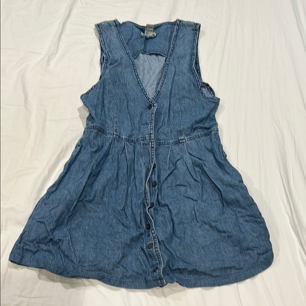 Denim Sleeveless Dress